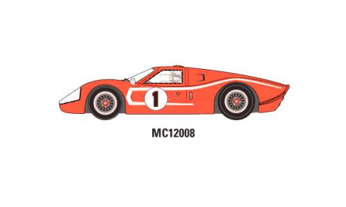 MRRC Ford GT 40 MK IV orange  # 1